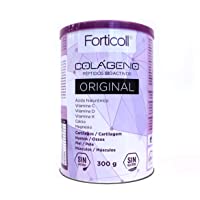 Los mejores  - Forticoll Colágeno Péptidos bioactivos en polvo sin gluten o lactosa- sabor Original- 300 gr